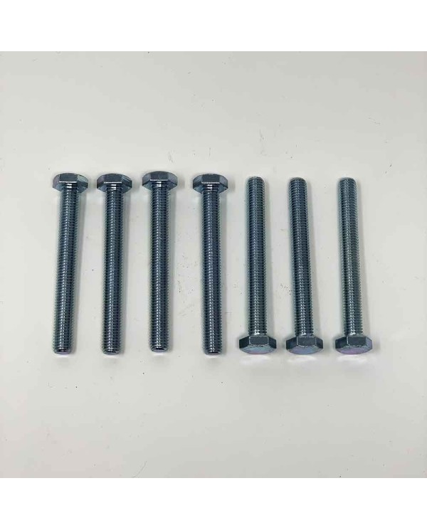 Bulloni Carrozzeria M10x35 Mm Grado 8.8 Zincati - Confezione Da 10 Pezzi - Foto 4