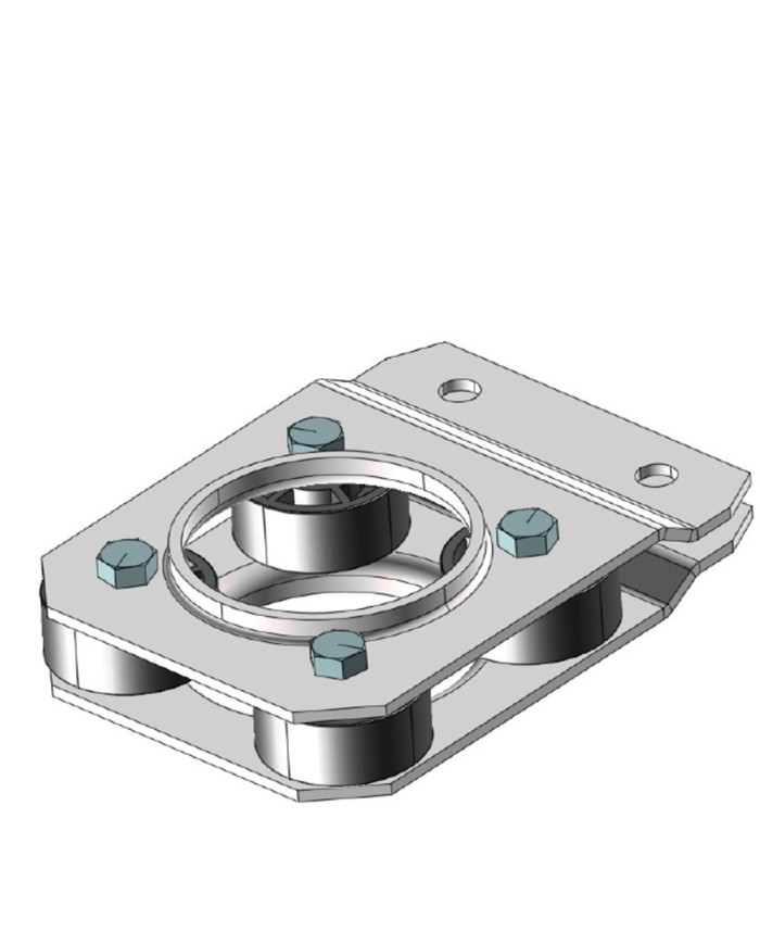 Isolatori Ad Anello Per Recinzioni Elettriche | 25 Pezzi Tipo S 461 R | Filettatura Legno 5,3 Mm | Resistente UV