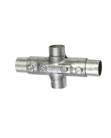 Coppia Croce 2 Bulloni Per Tubo 60 mm