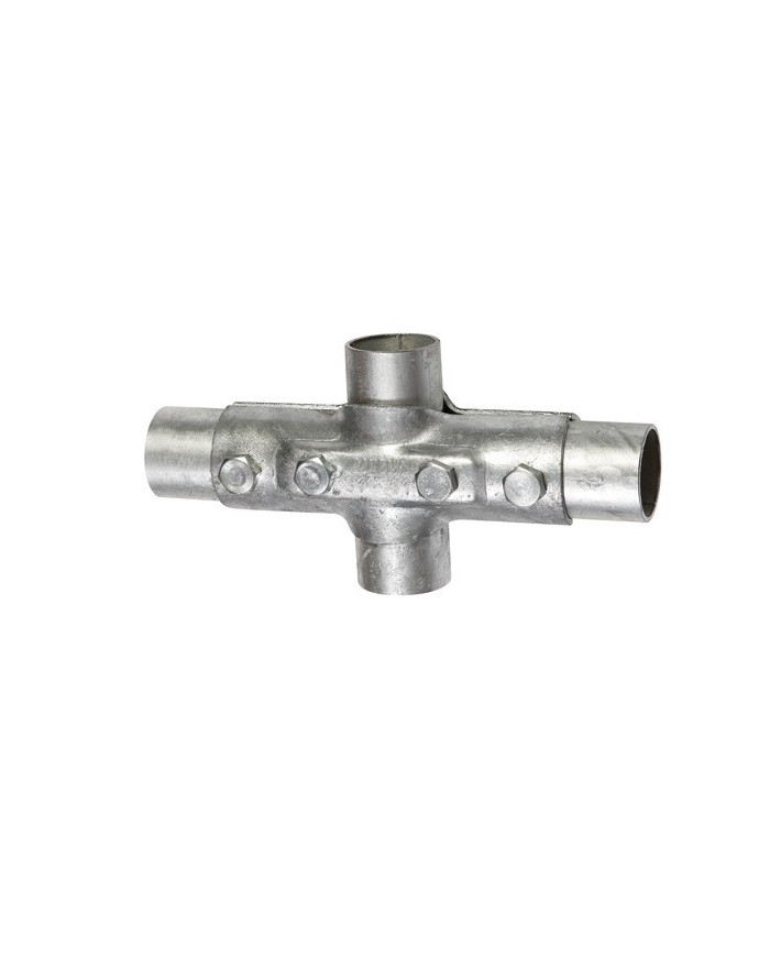 Coppia Croce 2 Bulloni Per Tubo 60 mm