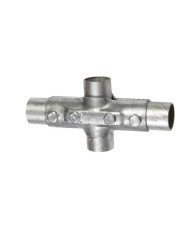 Coppia Croce 2 Bulloni Per Tubo 60 mm